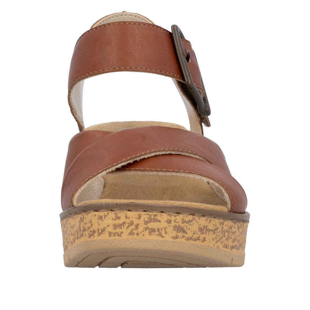 Rieker Tan Sandal 63795