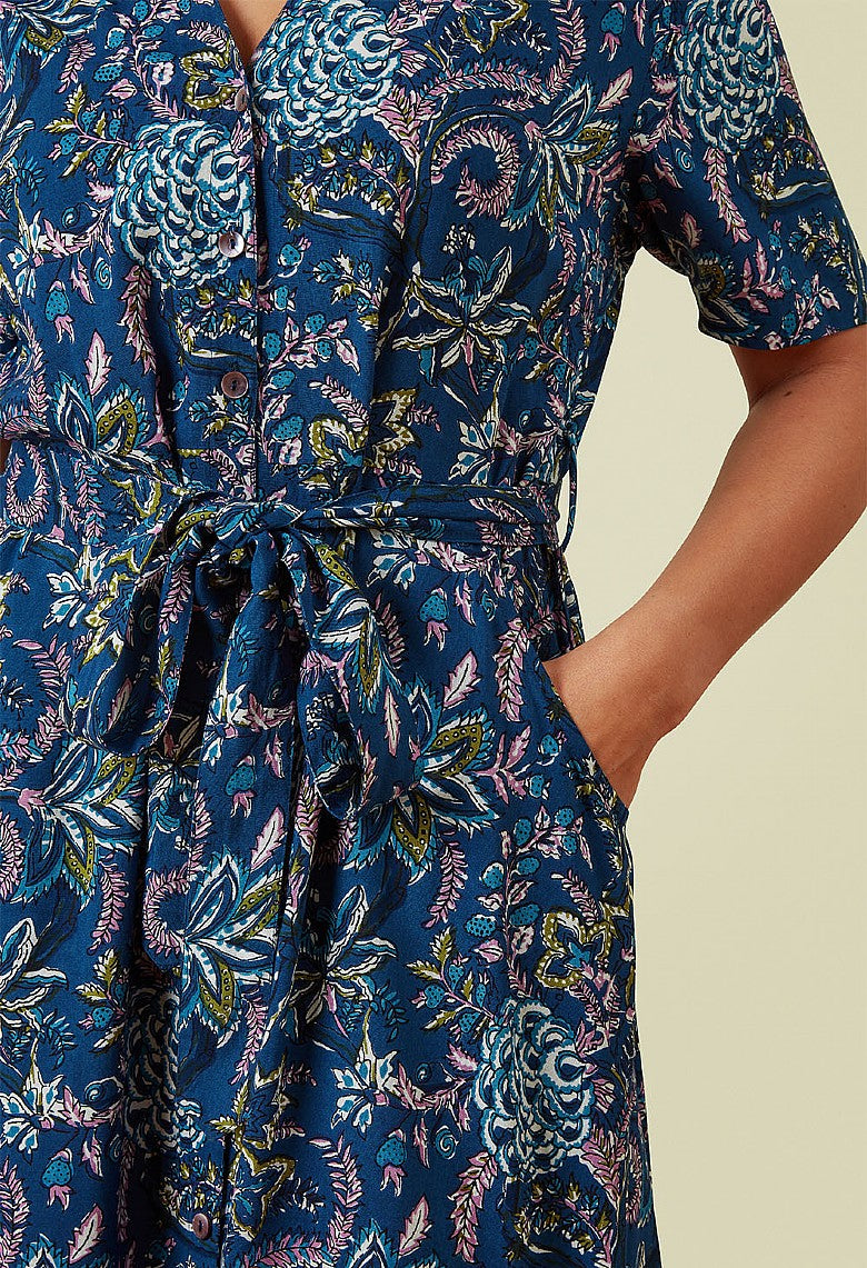 Adini Climbing Berries Arketta Dress - Stargazer-Adini-White finn