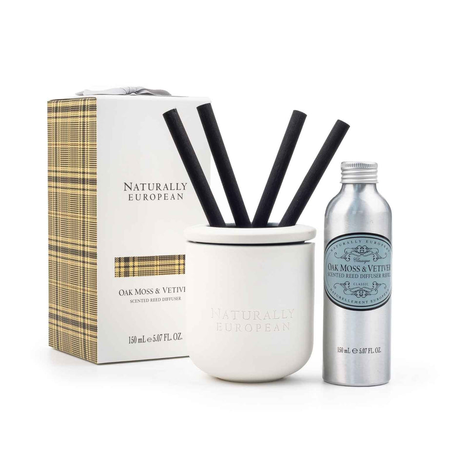 Naturally European Oak Moss and Vetiver Diffuser 150ml
