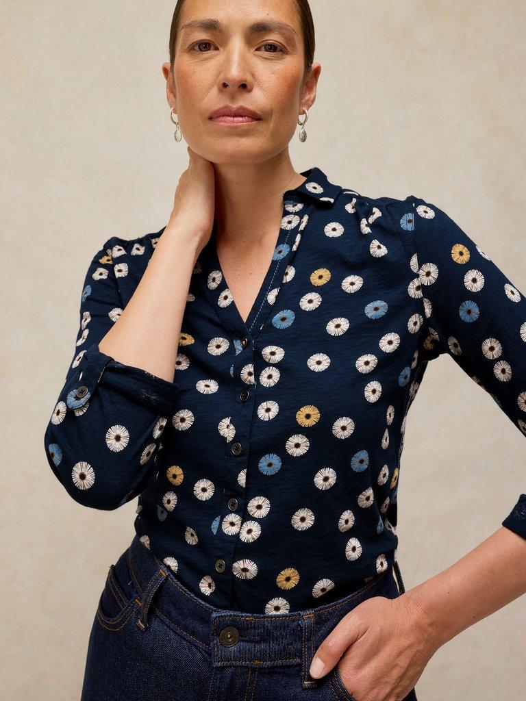 White Stuff Annie Jersey Shirt