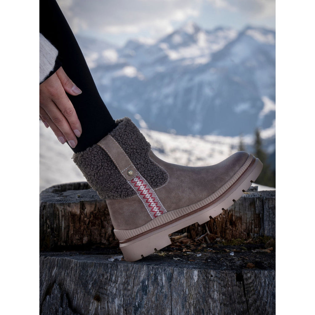 Lunar Dawn Taupe Ankle Boot