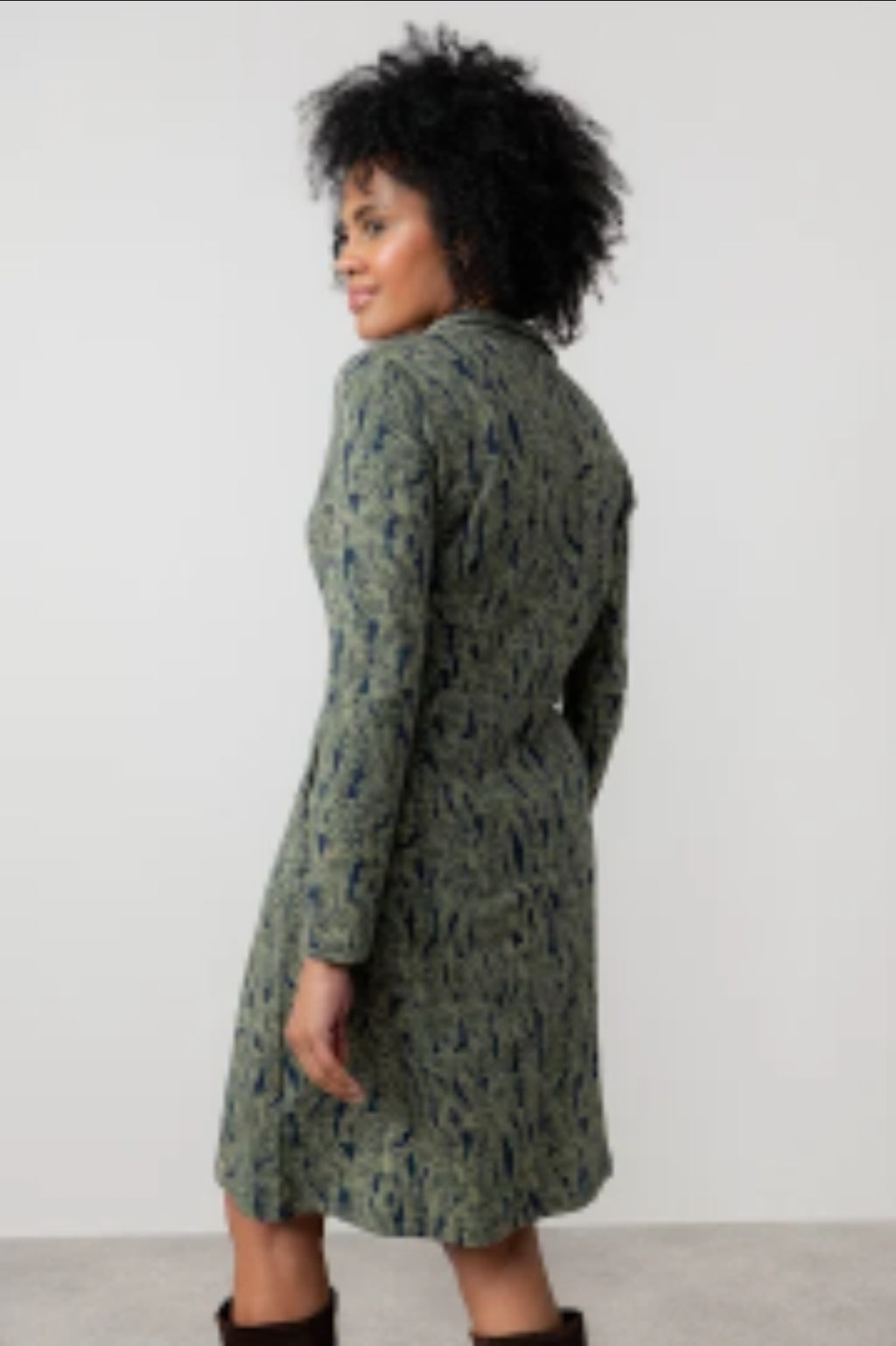 Lily and Me Elmore Dress Foliage-Lily and Me-White finn