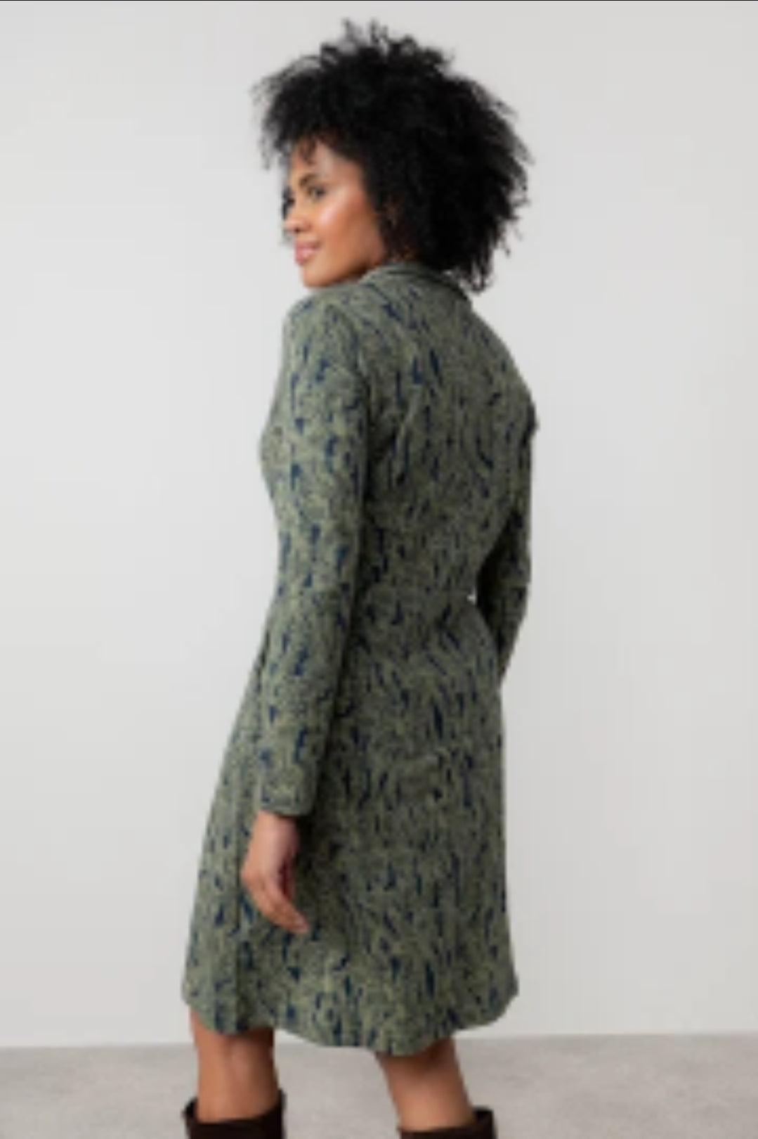 Lily and Me Elmore Dress Foliage-Lily and Me-White finn