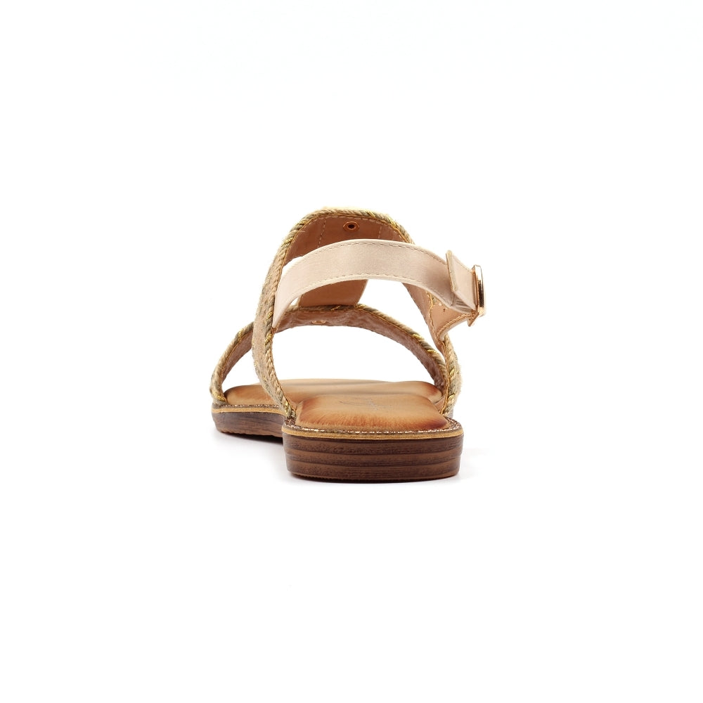 Lunar Lumi Sandal Cream-Lunar-White finn