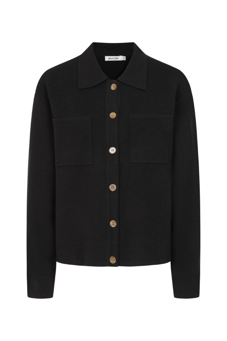 Alice Collins Ines 100% Wool Cardigan