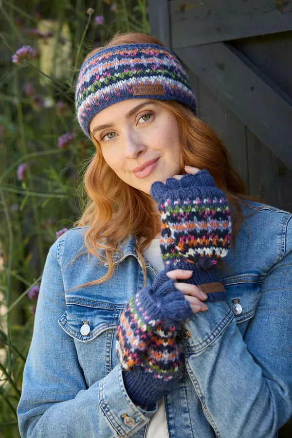 Pachamama Iona Headband-Pachamama-White finn