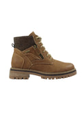 Lunar Caramel Waterproof Tan Ankle Boot-Footwear-White finn
