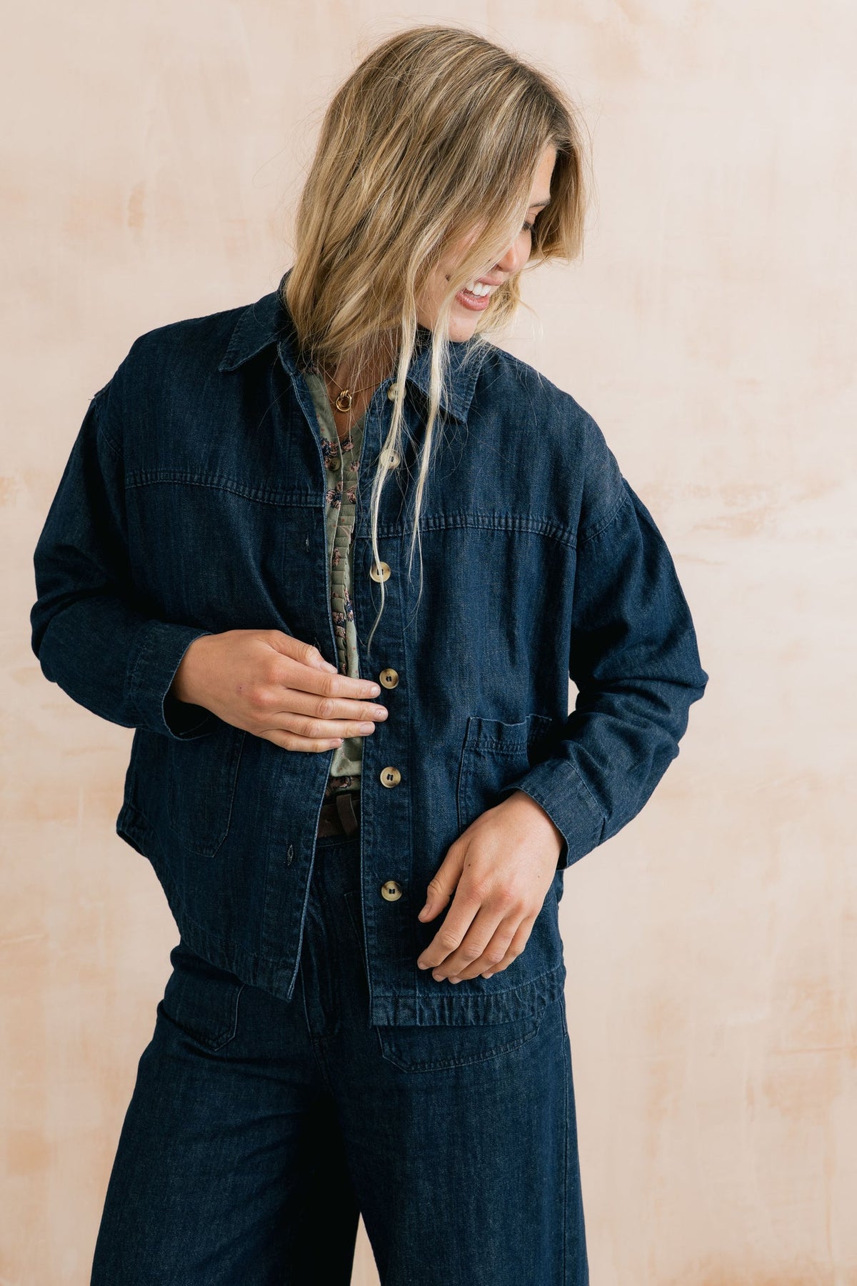 Lily and Me Olivia Denim Shirt Jacket