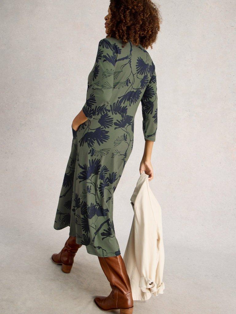 White Stuff Rua Jersey Shirt Dress-Dress-White finn