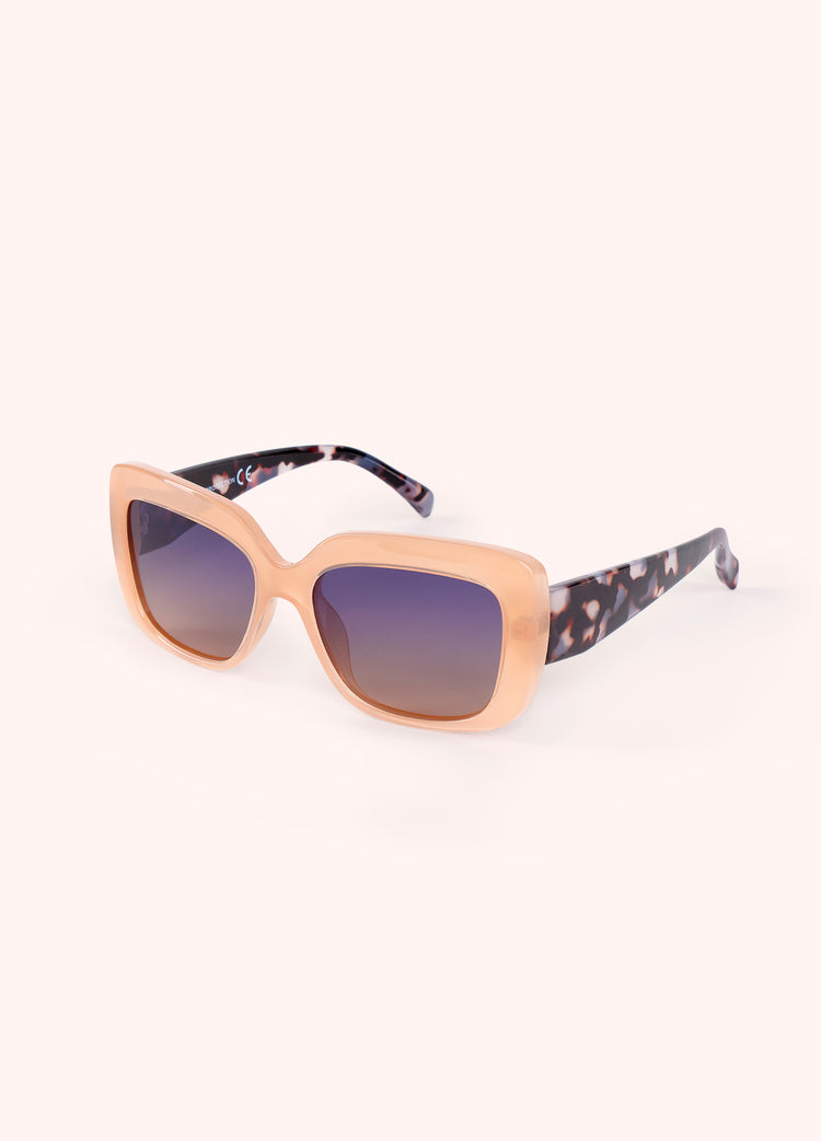Powder Esmeray Sunglasses Tan/Tortoiseshell-Powder-White finn