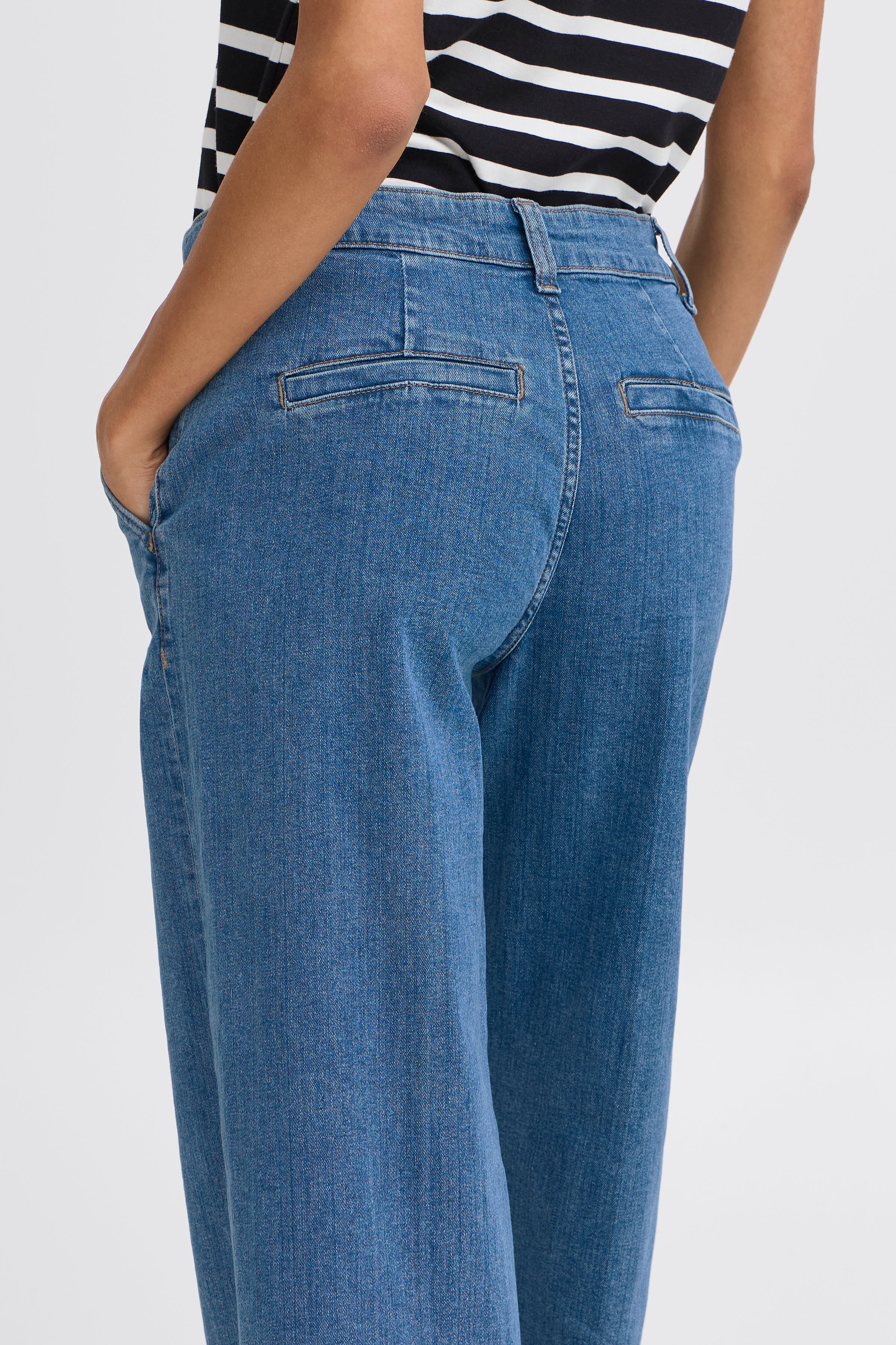 B young Bykomma Cropped Jean-b.young-White finn