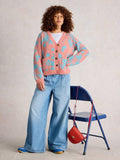 White Stuff Jenny Floral Cardigan-Cardigan-White finn