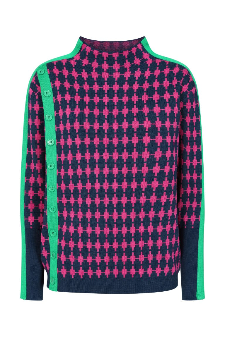 Alice Collins Isla Pullover-Jumper-White finn