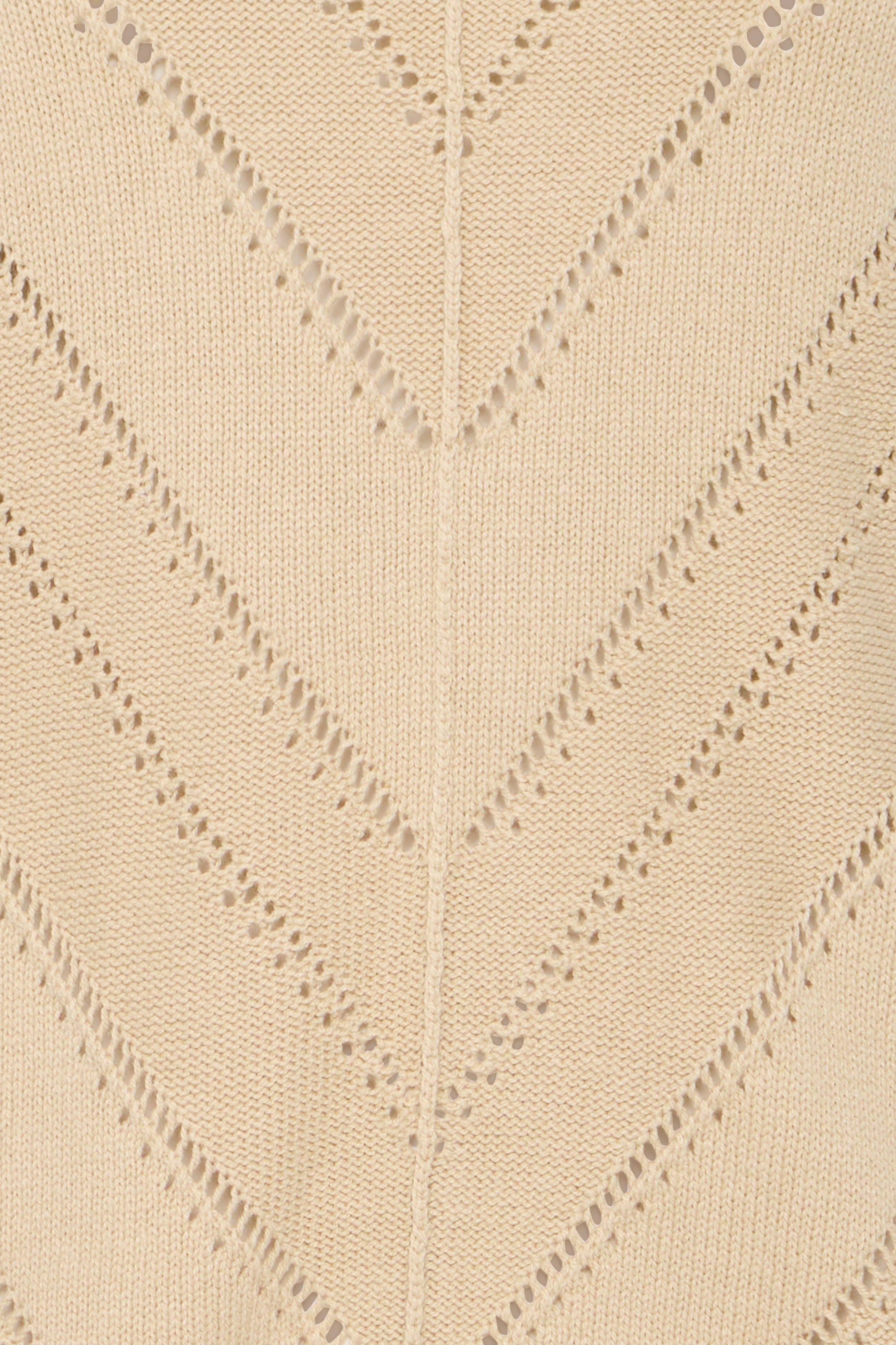 B young Bynajo V-Neck Jump-Knitwear-White finn