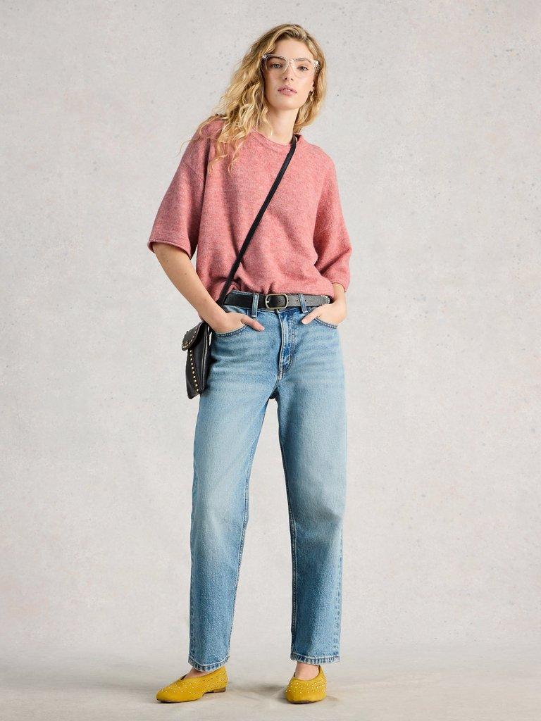 White Stuff KATE KNITTED TEE-White Stuff-White finn