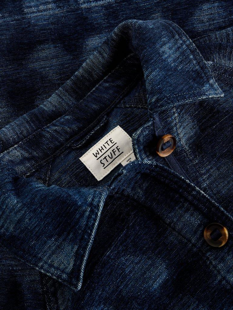 White Stuff Eden Denim Jacquard Jacket-White Stuff-White finn