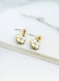 Envy Flower Earrings 4917-Envy-White finn