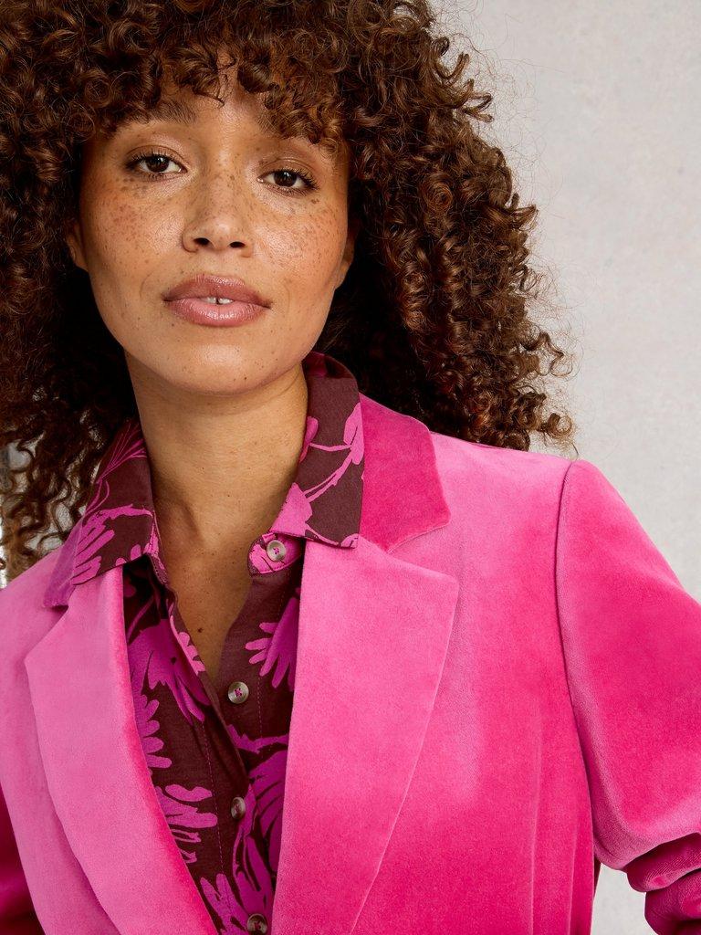 White Stuff Rua Jersey Shirt Dress-Dress-White finn