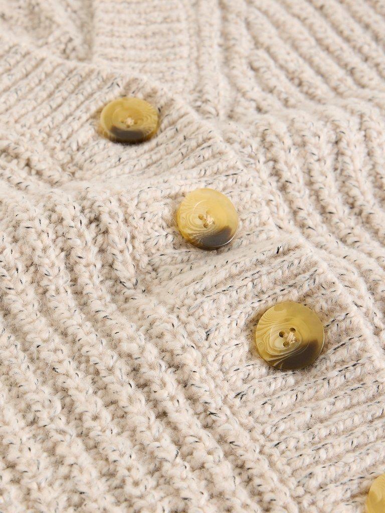 White Stuff Sally Slub Cardigan-White finn