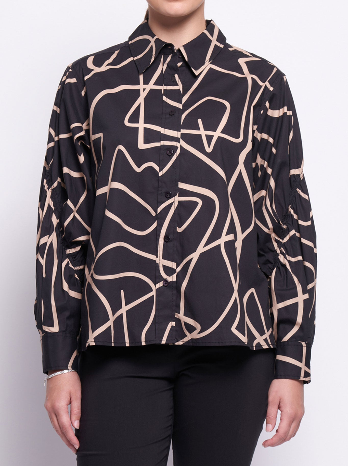 Foil Armed Dangerous Print Shirt