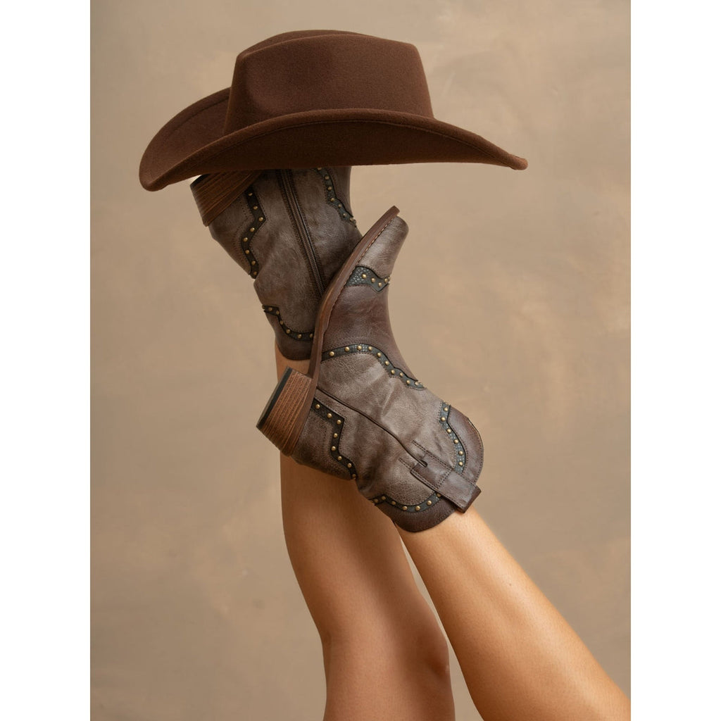 Lunar Marley Taupe Ankle Boot