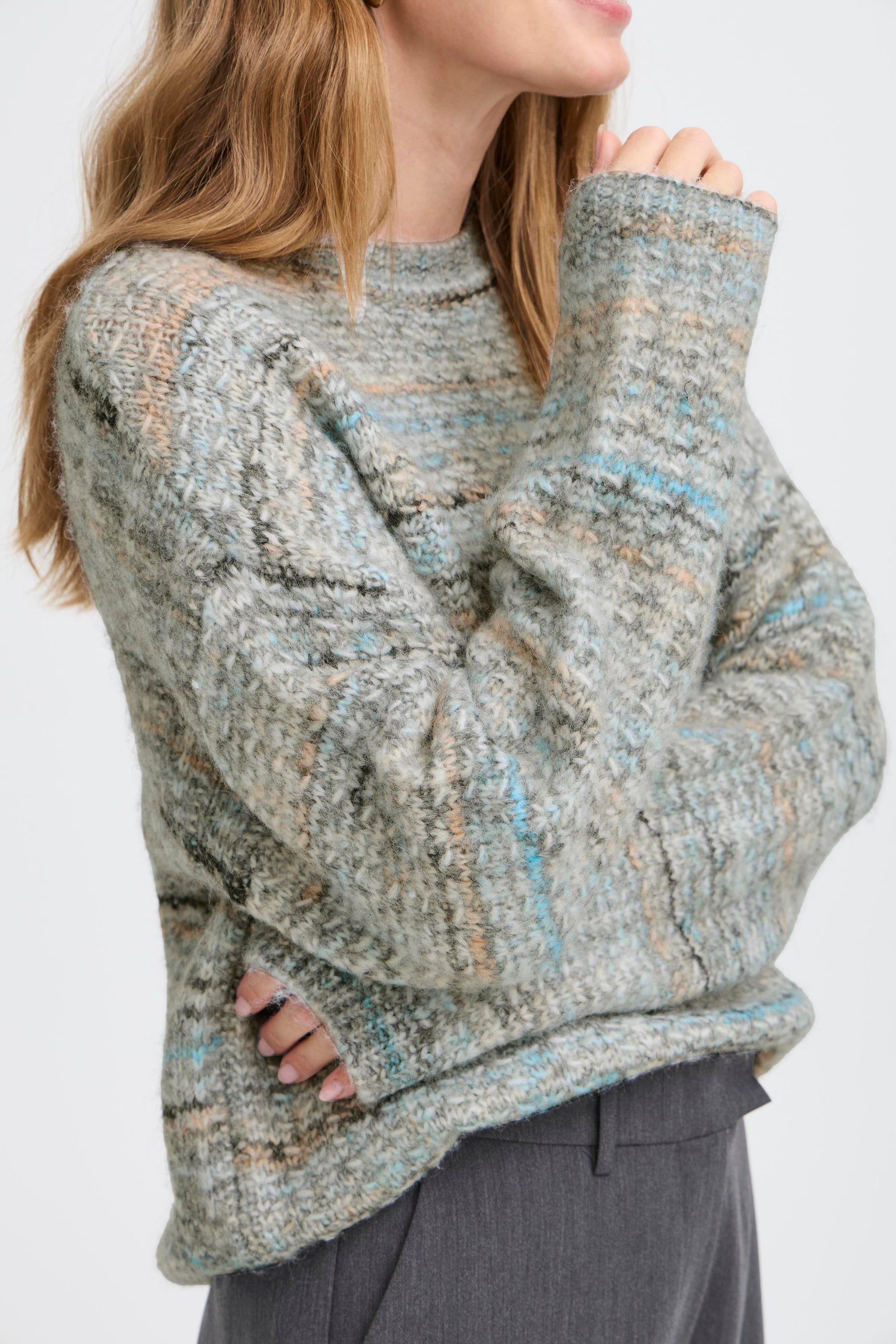 Fransa Frdora Pullover 1-Fransa-White finn