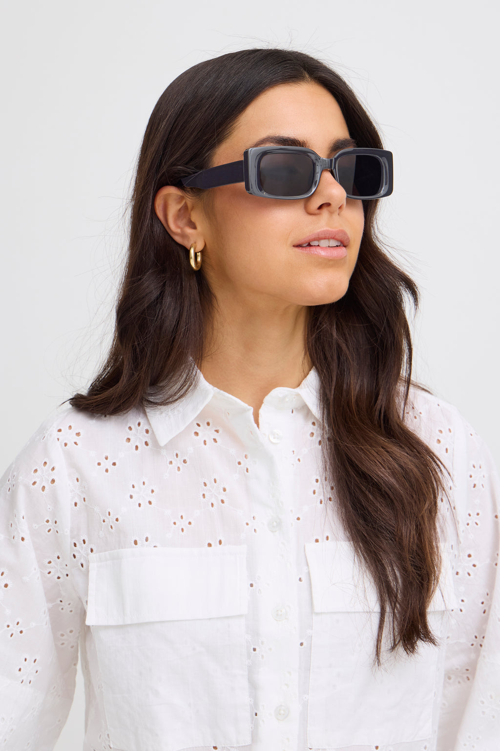 Fransa Frdante Sunglasses-Fransa-White finn