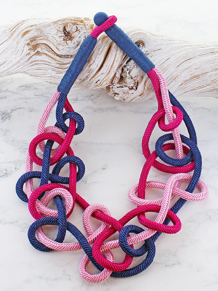 Knotted Cord Necklace AR6601