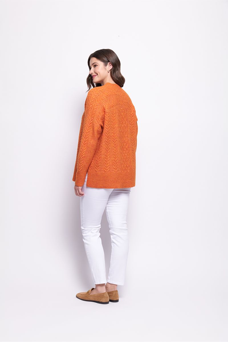 Foil She's A Purla Sweater-Knitwear-White finn