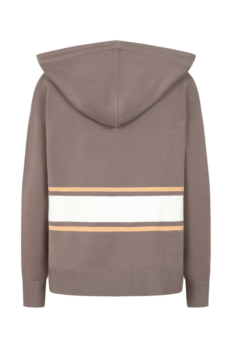 Alice Collins Ulrika Hooded Zip Cardigan