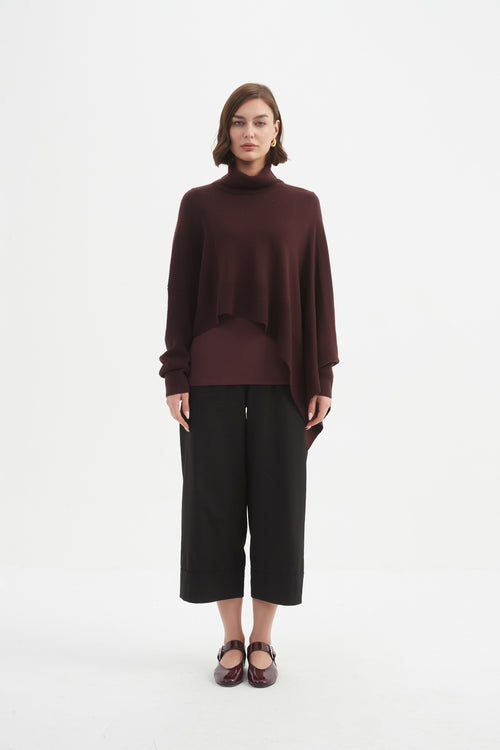 Tirelli Asymmetric Crop Knit