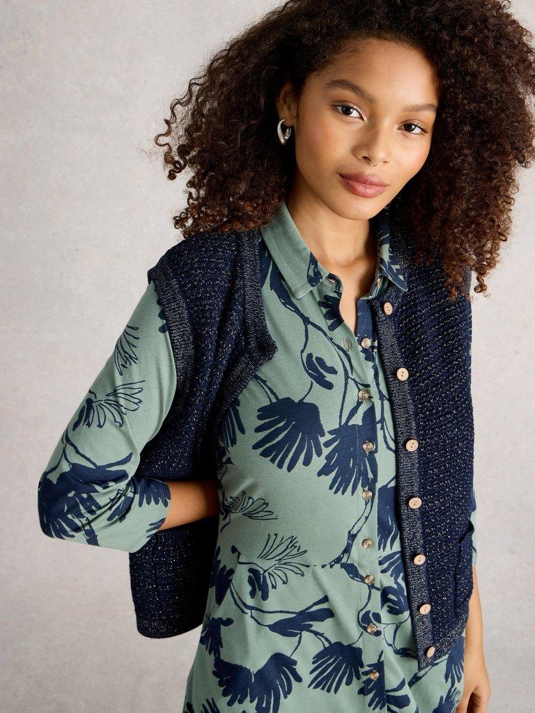 White Stuff Belle Sparkle Tank-Knitwear-White finn