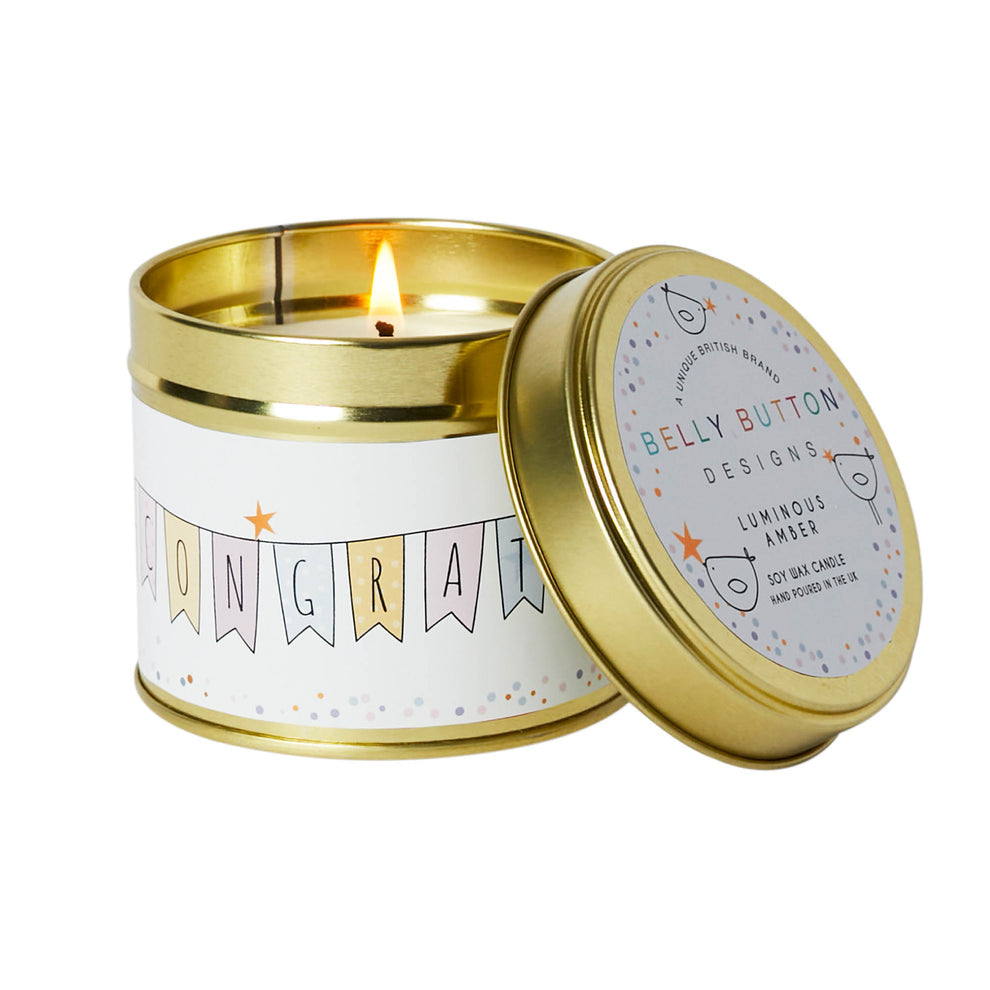 Belly Button Designs Soy Wax Candle-Gifts-White finn