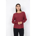 Soya Concept Dollie 260 Jumper Mineral Red