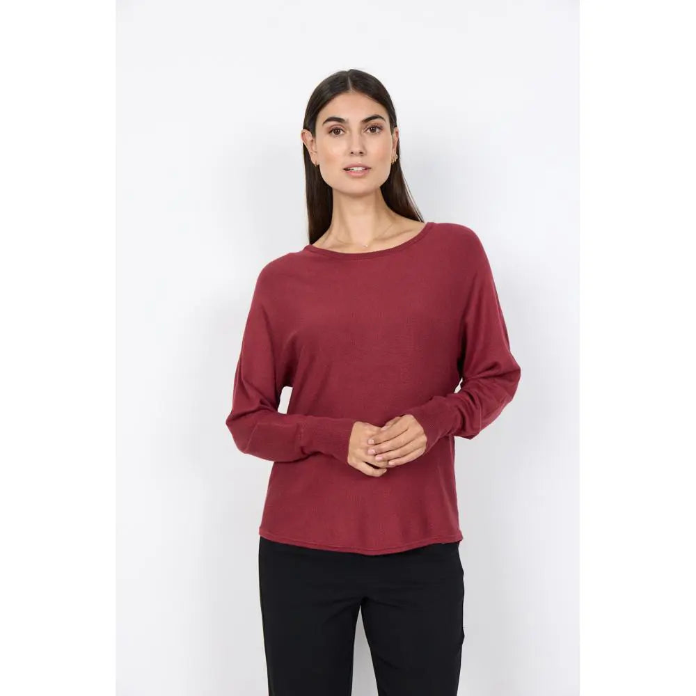 Soya Concept Dollie 260 Jumper Mineral Red