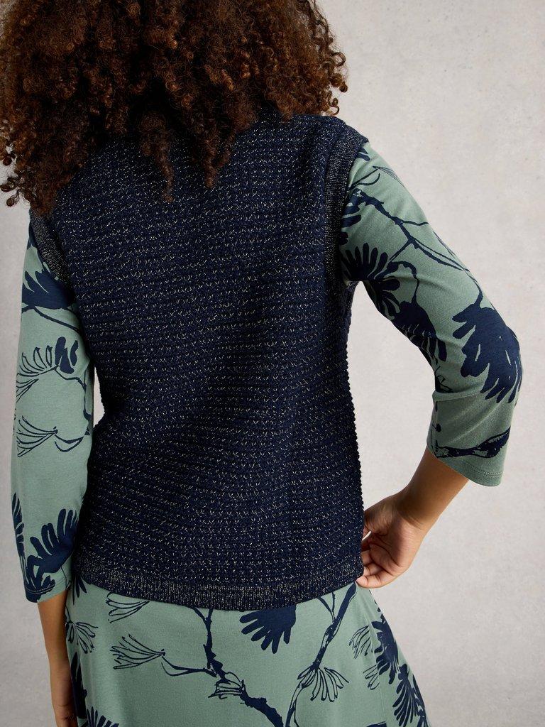 White Stuff Belle Sparkle Tank-Knitwear-White finn