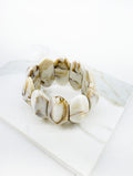 Envy Chunky Bead Bracelet 4830-Envy-White finn