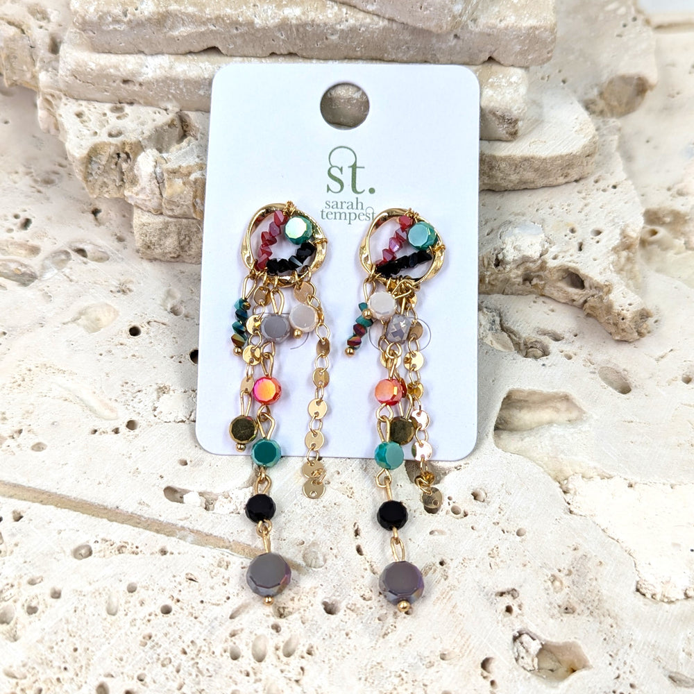 Tempest Luxury beaded earrings HZ225E