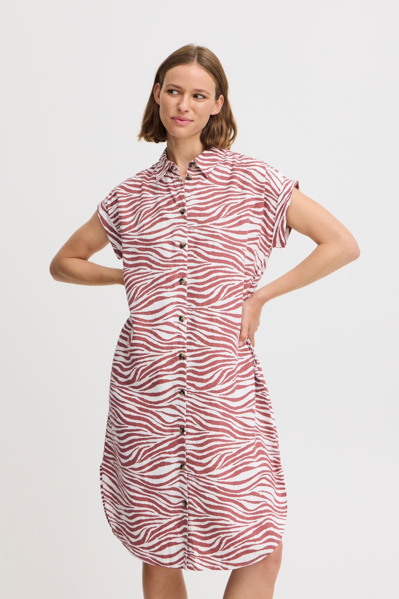 B Young Byfalakka Dress-Dress-White finn