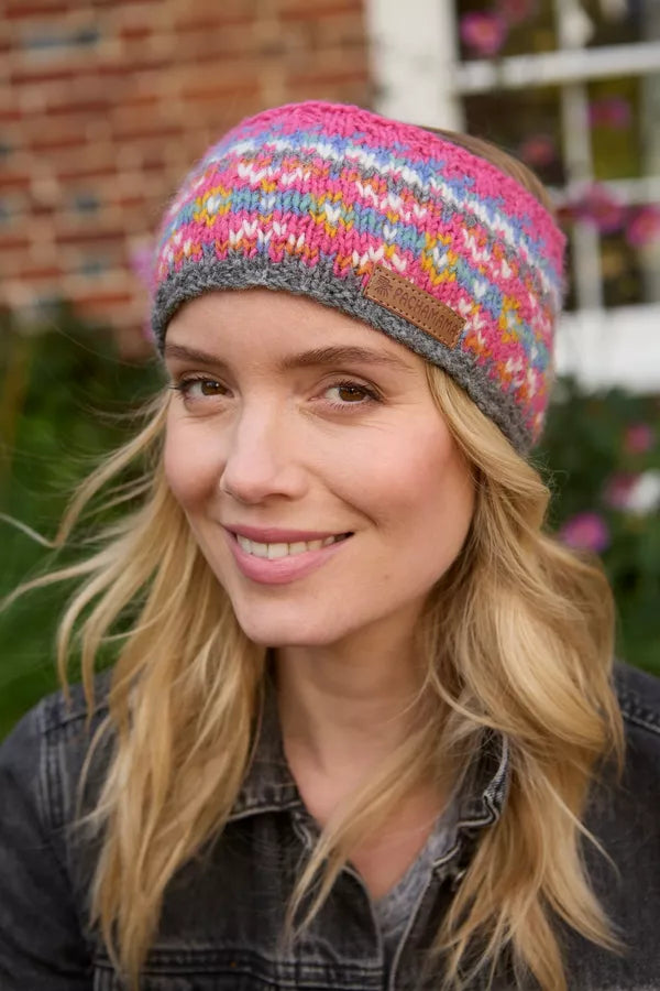 Pachamama Iona Headband-Pachamama-White finn