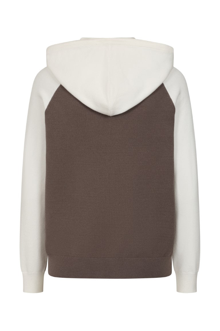 Alice Collins Ulrika Hooded Zip Cardigan