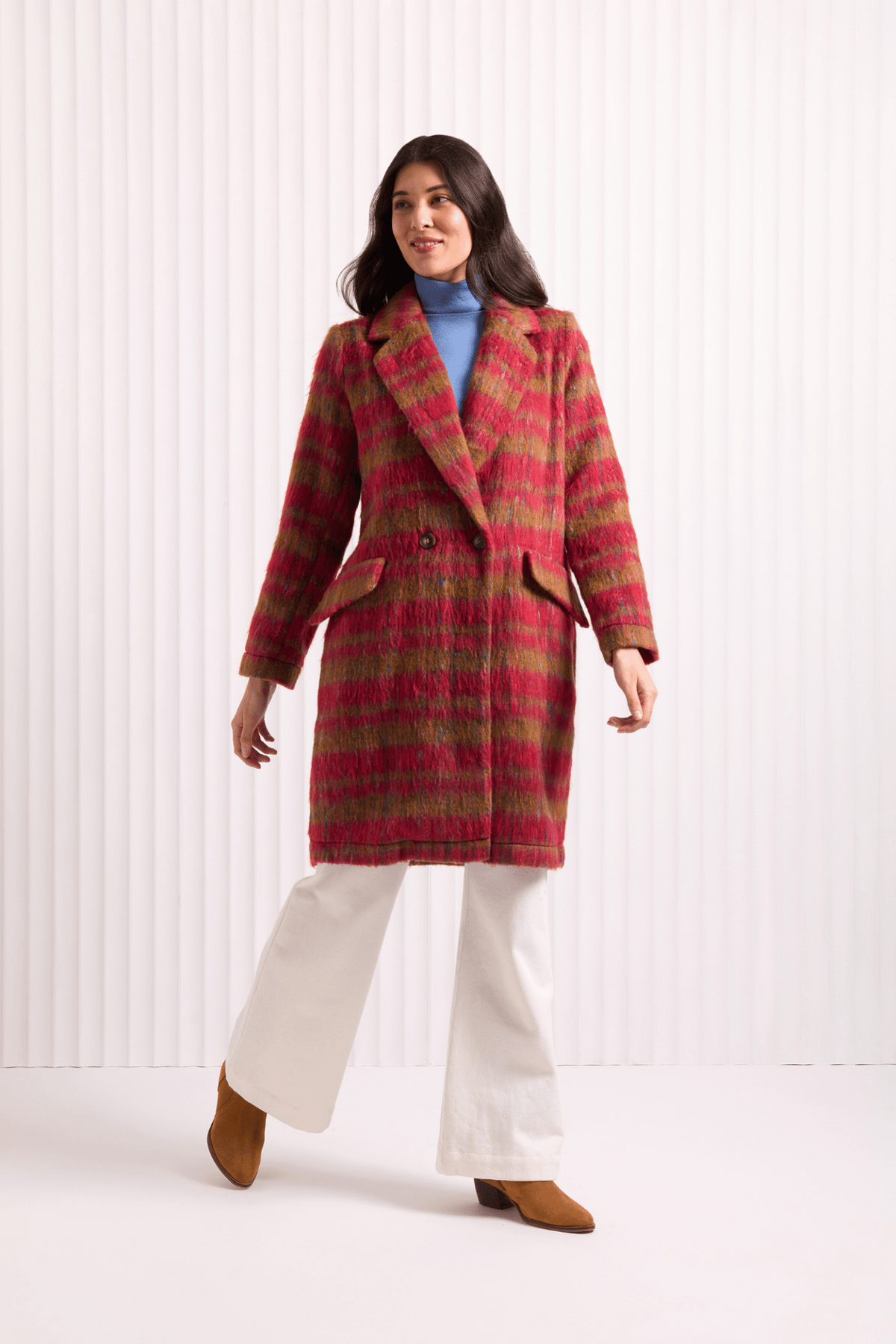 Foil Cella Coat Firebird-Coats & Jackets-White finn