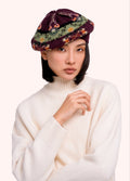 Powder Scandi Beret, Damson Mix