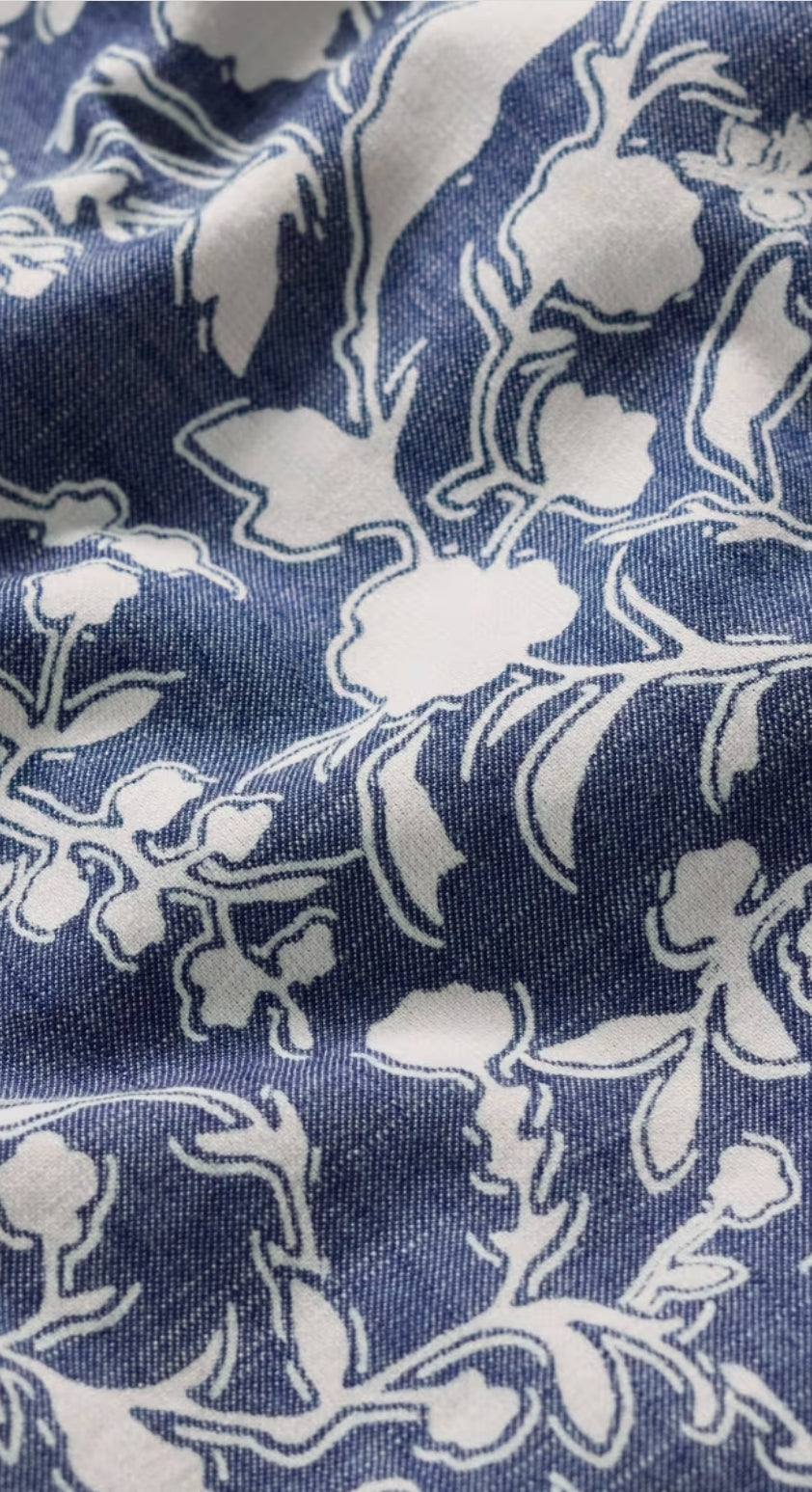 Seasalt Fox Path Printed Dress-White finn