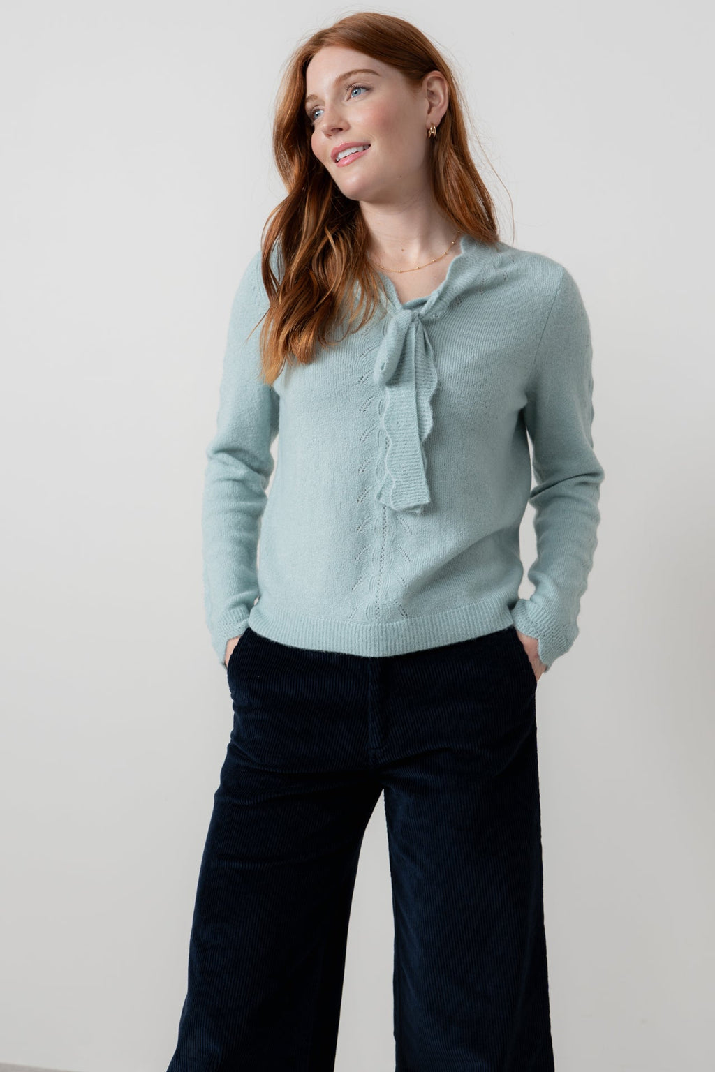 Lily and Me Elise Jumper Plain-White finn