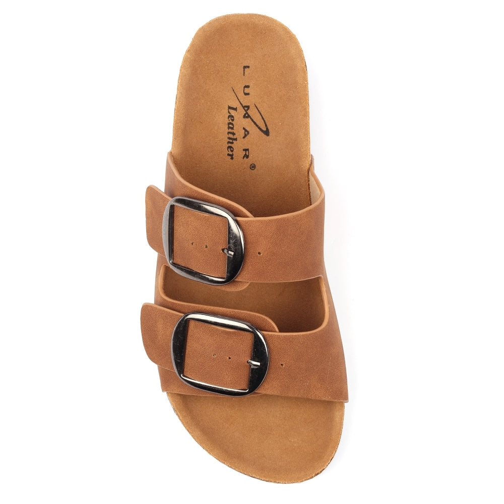 Lunar Rondo Tan Sandal-Footwear-37-Tan-