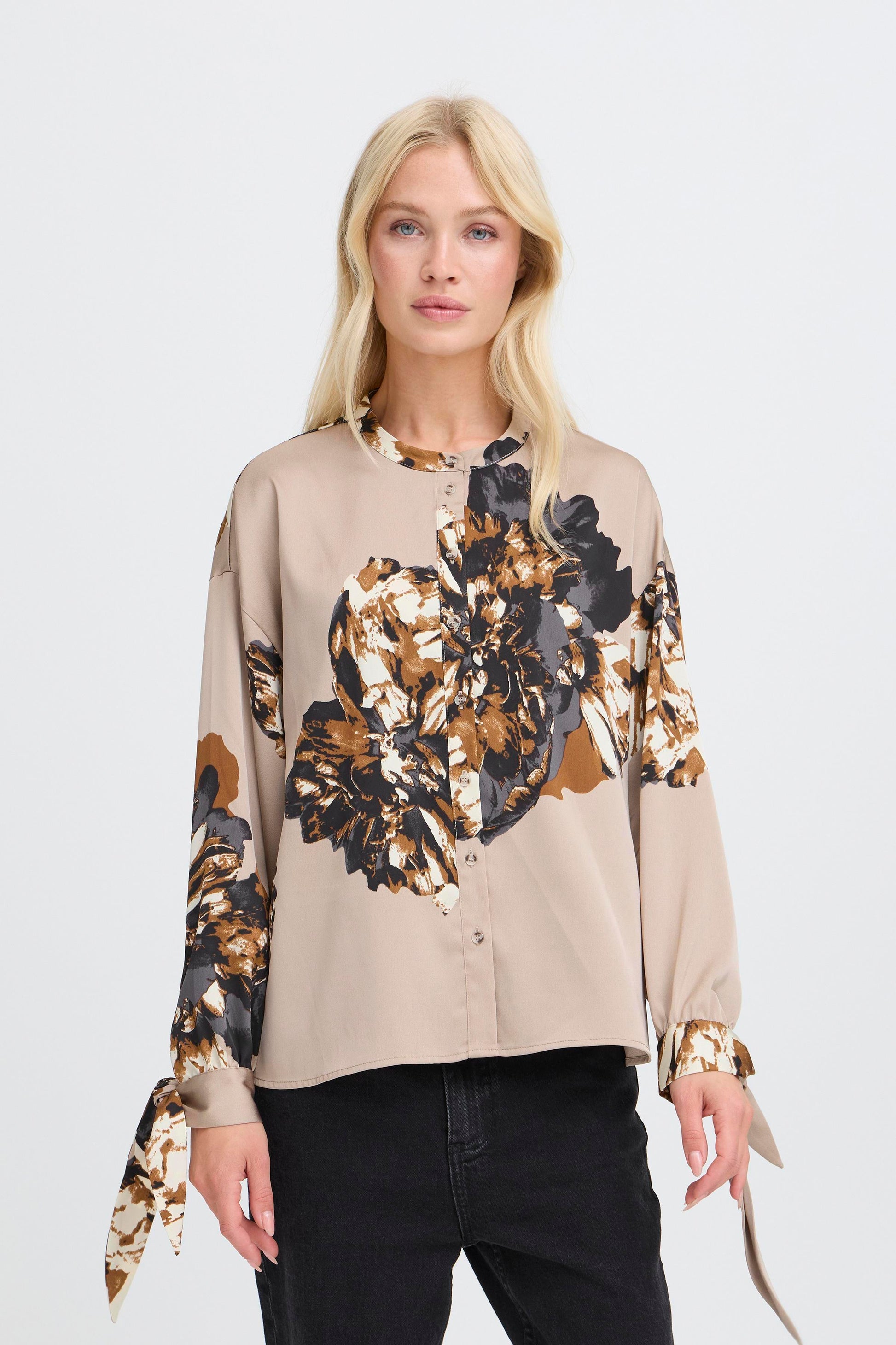 B young Byjannike Bow Shirt