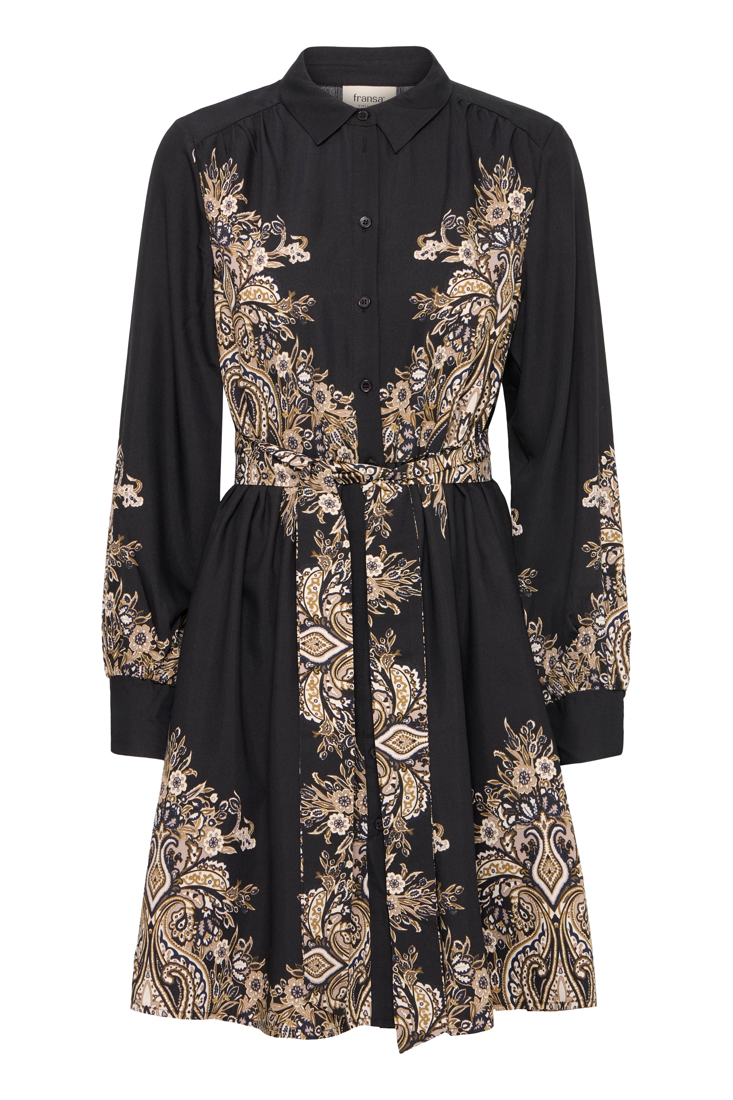 Fransa Fradara Dress 19-Dress-White finn