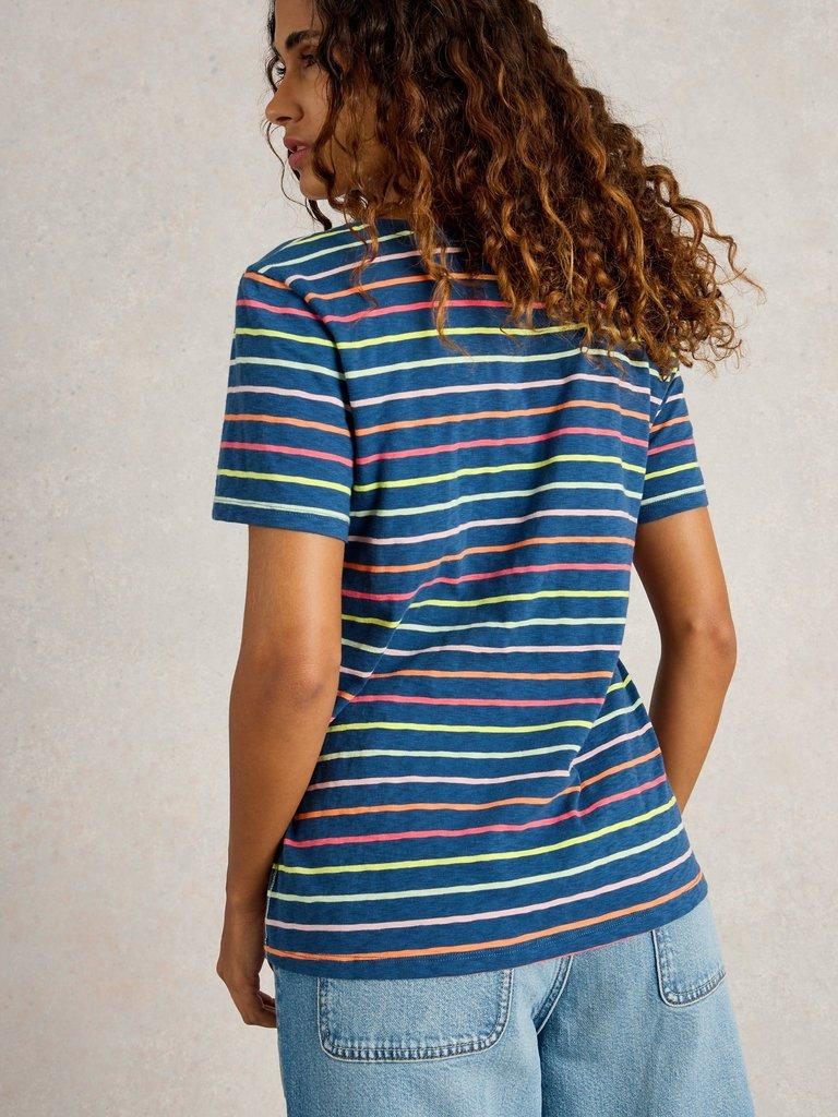 White Stuff Nadia Crew Neck Tee-Shirts & Tops-White finn