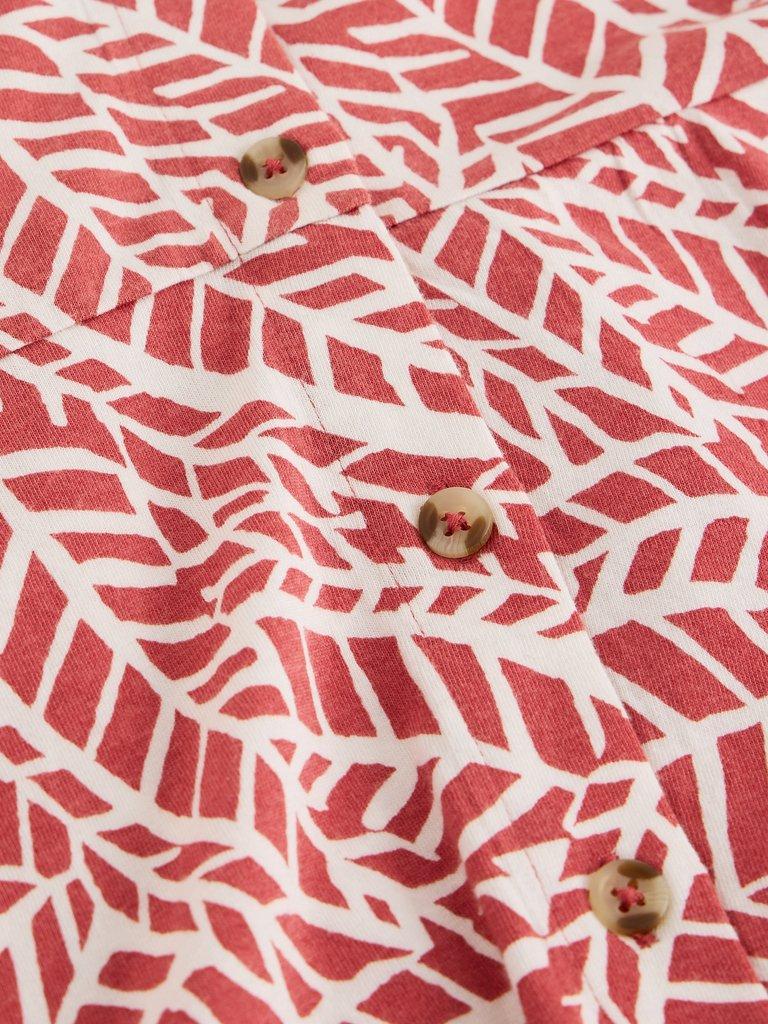 White Stuff Ria Print Jersey Shirt Dress